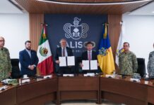Acuerdan Jalisco y Michoacán colaboración en materia de seguridad para fortalecer la paz social en ambos estados
