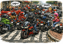 Los veinte mandamientos de los malandros motociclistas de aquí, de allá y acullá / Por José Hermilo Amezcua