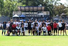Pumas vencen a Alemania en flag football